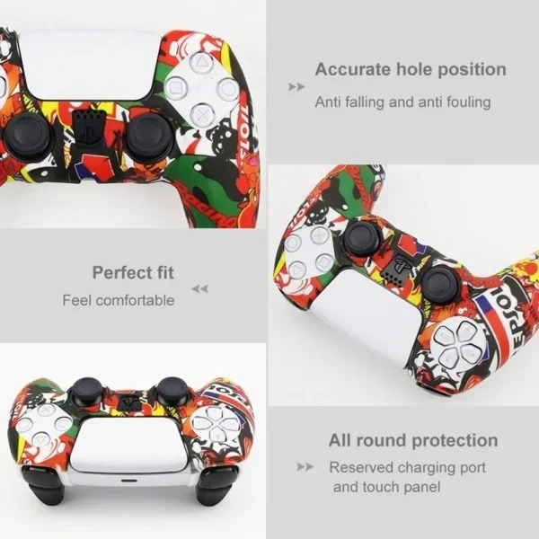 Protective Cover Skin for Playstation 5 Controller - Image 3