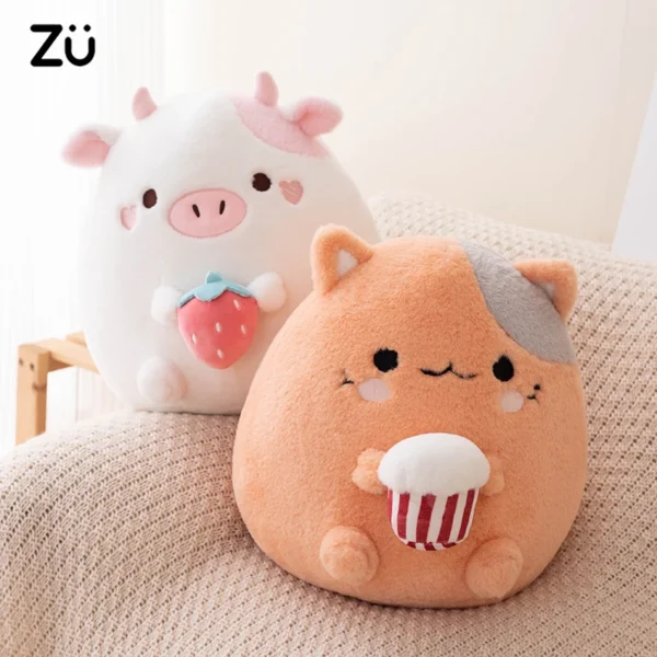 Popcorn Cat Plushies Doll